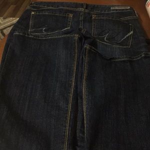 Vintage Express Jeans size 10/12 Dark Blue